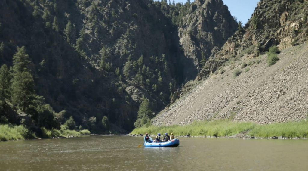 benefits of spending time outside rafting near breckenridge colorado